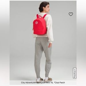 Lululemon City Adventurer Backpack Mini 11L *Club Patch